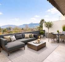 Hochwertig modernisierte Wohnung mit Alpenpanorama - Ainring Perach