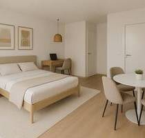 Renovierte Wohnung in ruhiger Lage mit Balkon 1-Zimmer-Wohnung mit TG-Stellplatz - Denzlingen