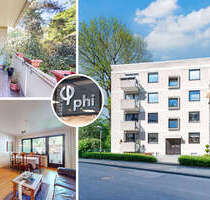 PHI AACHEN - Sonnenverwöhnte Wohnetage mit zwei Balkonen und Stellplatz in Top-Lage von Aachen!