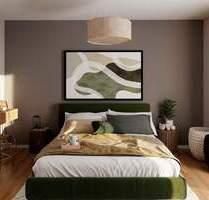 Zuhause auf zwei Zimmern mit Loggia im zweiten Obergeschoss - Düsseldorf Benrath