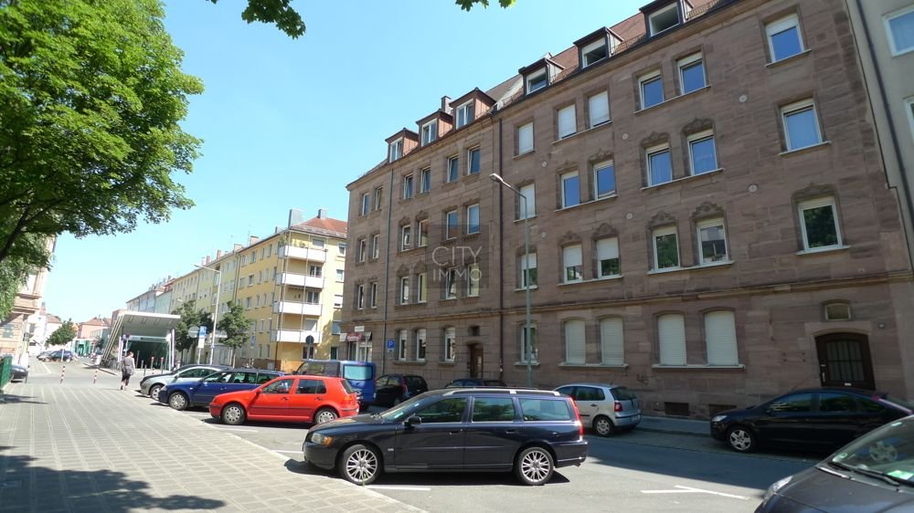 Die Adresse für Stadtliebhaber! - 2-Zimmerwohnung mit Balkon und Küchenzeile in Maxfeld - Nürnberg