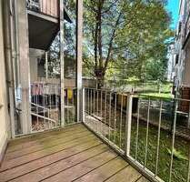 kleine 2- Raumwohnung mit Balkon im Erdgeschoss der Görlitzer Südstadt!