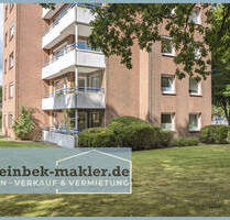 Helle 3-Zimmer-Wohnung im 2. OG mit Westbalkon und Garage - zentrale Lage, frei ab 01.02.2026 - Reinbek