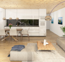 SEESICHT I Niedrigste Nebenkosten I NEUBAU I Wohnung 3.1: Lichtdurchflutete, wohngesunde 3 Zimmerwohnung in Überlingen