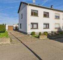GEPFLEGTES WOHNHAUS, GARTEN UND GARAGE IN GRENZNÄHE LUXEMBURG! - Mettlach / Orscholz