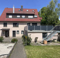 Viel Platz für Familie, Hobby & Entspannung: 2-Fam.-Wohnhaus mit Garten, Pool und modernisierter Wohnung! - Uffenheim Langensteinach