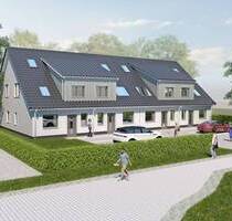 Wohnen im Grünen: Neubau von vier Reihenhäusern in Melchiorshausen - Weyhe