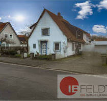 *Provisionsfrei* Werkssiedlungs-Einfamilienhaus mit Anbau und Garage in ruhiger Lage von Petershagen
