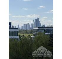 Helle und gut geschnittene Wohnung mit Blick auf die Frankfurter Skyline - Offenbach Ledermuseum