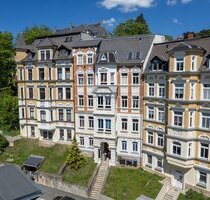 2 Raum Dachgeschosswohnung mit WOW-Faktor in Plauen zu vermieten mit XL-Wohnzimmer + mega Grundriss