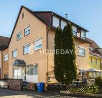 Geräumiges 1-2-FH mit Gewerbe, Garten, Terrasse, Garage, Nebengebäude & Gestaltungsmöglichkeiten - Haigerloch - Hart