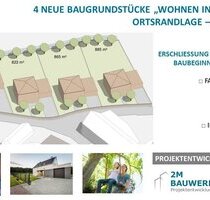 D-SCHARFBILLIGBITBURG - Vier neue Baugrundstücke Ortsrandlage - ECKGRUNDSTÜCK