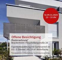 3-Zimmer-Wohnung in Brackenheim »Theodor-Heuss-Siedlung Haus 1« - Gartenanteil