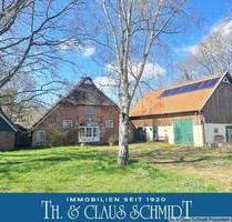 Herrliches Reetdach-Bauernhaus mit kl. Gästehaus und Scheune zw. OL und Jadebusen - Ovelgönne Neustadt I