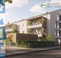 Stilvolle 3-Zi.-Neubauwohnung mit Balkon am Hennigbach in Markt Schwaben