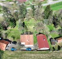 Leben inmitten der Natur - Idyllisches Grundstück mit Altbestand und Garagen - Bernhardswald Hackenberg