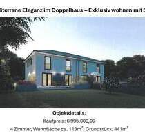 FBC - Mediterrane Eleganz im Doppelhaus – Exklusiv wohnen mit Stil - Olching Geiselbullach