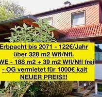 Erbpacht bis 2071 - 328,39 m2 WflNfl - 2 WE frei 1 x vermietet (1000euro kalt) - Halstenbek