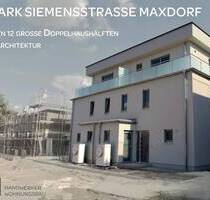 Neubau: Moderne Doppelhaushälfte mit anspruchsvoller Architektur! - Maxdorf