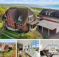 Direkt an der Nordsee: Modernes EFH. mit Meerblick & Teilungspotenzial in Bestlage von Dagebüll.