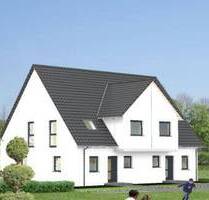 Neubau-Doppelhaushälfte Höchberg als Ausbauhaus mit Grundstück