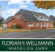 Twistringen | Attraktives Ein- bis Zweifamilienhaus mit historischem Charme und Doppelgarage auf großem Grundstück