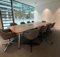 Voll ausgestatteter privater Büroraum für Sie und Ihr Team in Regus The Squaire Business Center - Frankfurt am Main Flughafen