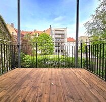 Nibelungenviertel - tolle 2 Zimmer Wohnung mit großem Balkon, komplett saniert - Nürnberg Bleiweiß