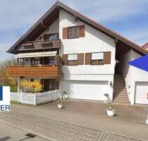 Wohnen wie im eigenen Haus, schöne große ETW im Dreifamilienhaus inkl. Garten, Garage und Balkon - Blaustein Ehrenstein