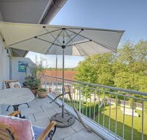 Exklusive Wohnung mit Kaminanschluss - ruhig gelegen und mit Seeblick. - Utting am Ammersee / Holzhausen (Ammersee)