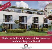 Modernes Reihenmittelhaus mit Dachterrasse in schöner Lage von Lübeck