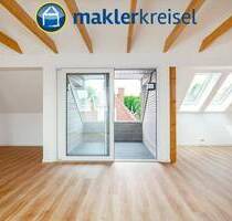 LICHT & LUFT - Dachgeschossjuwel mit Loggia & Charme! Barrierefrei & provisionsfrei - Esens