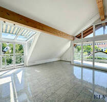 ELVIRA - MünchenObersendling, einzigartige 3-Zimmer-Dachgeschosswohnung im Penthouse-Stil mit sonnigem Südbalkon in begehrter Wohnlage - München / Obersendling