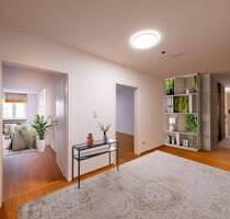 KENSINGTON - Exklusiv - Großzügige 2,5-Zimmerwohnung mit ruhiger Terrasse mitten in der Stadt, verfügbar ab 01.06.25 - München Graggenau