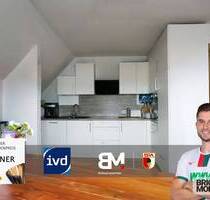 Charmante 1,5-Zimmer-Wohnung im DG mit Loggia in Augsburg-Pfersee - Augsburg / Pfersee
