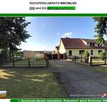RESERVIERT *** Schöner Wohnen auf dem Lande *** EFH -idyllische Lage- großes Grundstück + StallScheune, Garagen u.m. - Dahme-Nähe