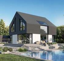 Luxus-Neubau mit großem Grundstück, Doppelgarage und Gästehaus Nähe Golfplatz zu verkaufen! - Leipzig Seehausen