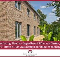 Erstbezug! Neubau-Doppelhaushälften mit Garten, PV-Strom & Top-Ausstattung in ruhiger Wohnlage - Stade