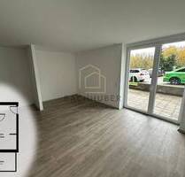 Moderne, barrierefreie 1-Zimmer-Wohnung mit Terrasse in Nabburg - ideal für jedes Alter