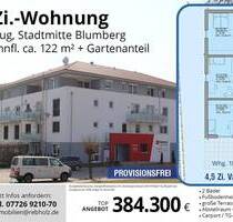 Großzügige Wohnung mit großem Gartenanteil in Blumberg