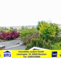 Moderne 3-Raum-Wohnung mit Balkon in ZFH mit separaten Eingang - in sehr ruhiger Wohnlage in Bautzen