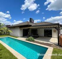Charmanter Bungalow mit eingewachsenem Grundstück | Vision KI mit Pool im Garten! - Schaafheim