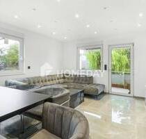 Luxuriös und komplett möbliert: Hochwertige 4-Zimmer-Wohnung mit EBK, Loggia, Fitnessbereich und TG - Ludwigsburg Ludwigsburg - Ost