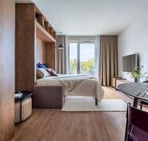 Möbliertes Studio Medium mit Gemeinschaftsflächen: Padelplatz, Fitness, Dachterrasse & mehr - Berlin Britz