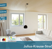 NEUBAU * 5 Zimmer * KfW 40 und QNG * Balkon zum Garten - Leipzig Sellerhausen-Stünz