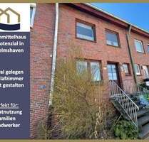 Raum für Ihre Idee: Reihenmittelhaus mit Potenzial in zentraler Lage von Wilhelmshaven