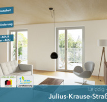 Neubau * 4 Zimmer mit Balkon * KfW 40 und QNG - Leipzig Sellerhausen-Stünz