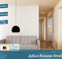 NEUBAU * 3 Zimmer mit Loggia * KfW 40 und QNG * Förderfähig - Leipzig Sellerhausen-Stünz