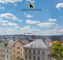 Mitten in der Stuttgarter City wohnen und den Blick genießen!