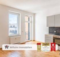 Sofort einziehen! 4-Zimmer Altbauwohnung I moderne Einbauküche I West-Balkon - Leipzig Möckern